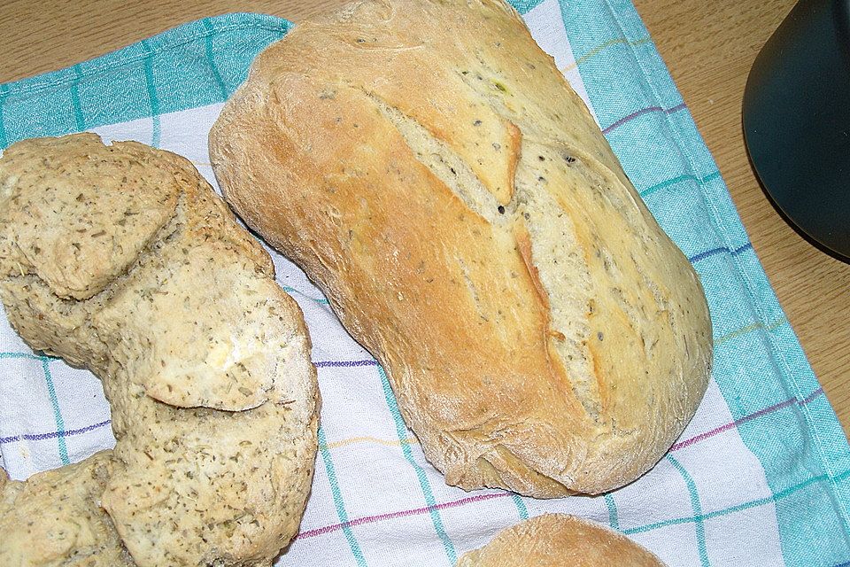 Oregano-Rosmarin-Ciabatta