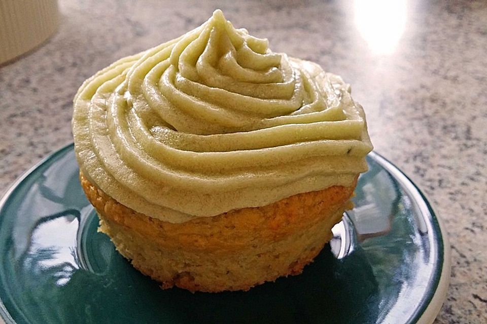 Vegane Avocado-Cupcakes