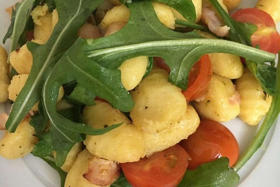 Gnocchi-Pfanne mit Rucola