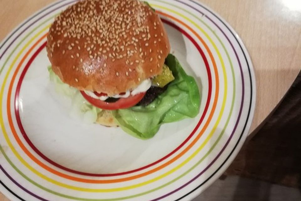 Die perfekten Hamburgerbrötchen