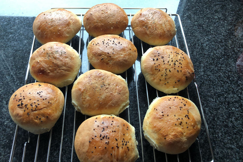 Die perfekten Hamburgerbrötchen