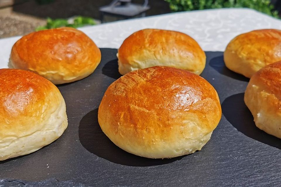 Die perfekten Hamburgerbrötchen