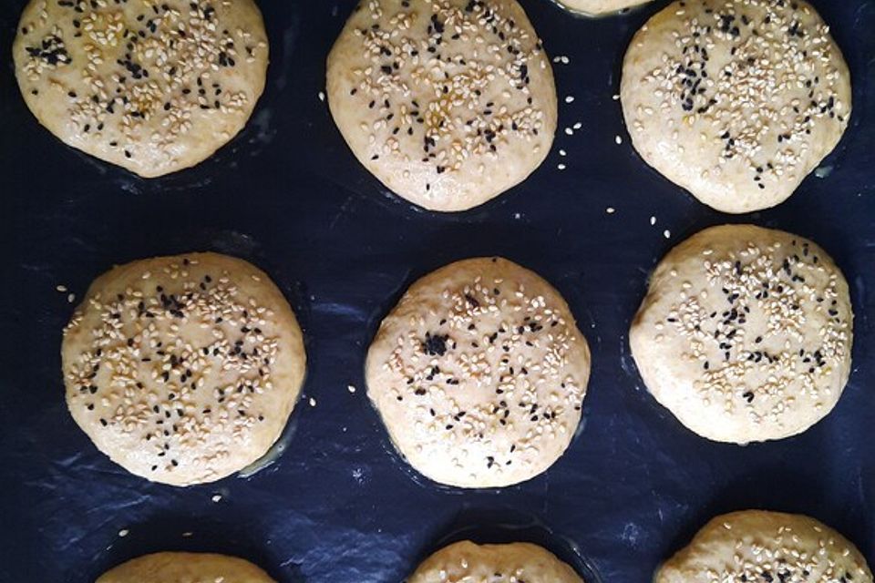 Die perfekten Hamburgerbrötchen