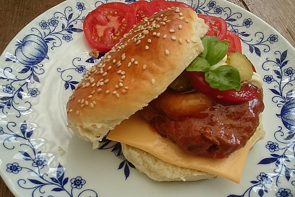 Die perfekten Hamburgerbrötchen