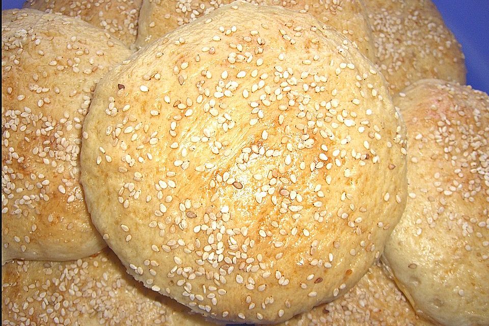 Die perfekten Hamburgerbrötchen