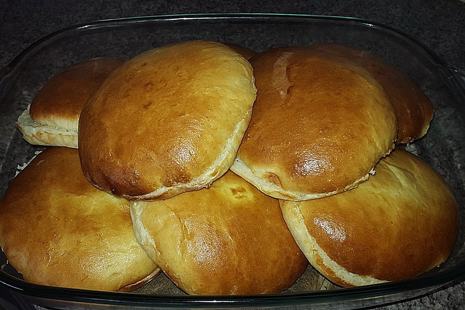 Die perfekten Hamburgerbrötchen