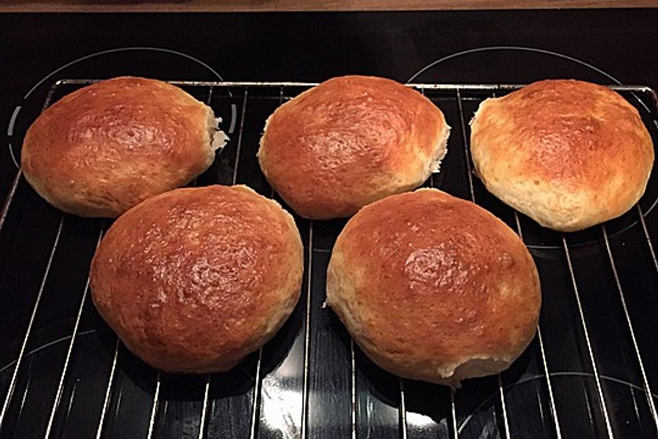 Die perfekten Hamburgerbrötchen