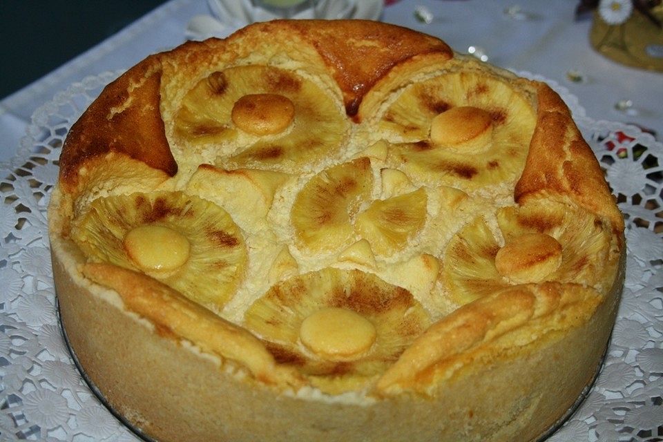 Ananas-Quark-Kuchen