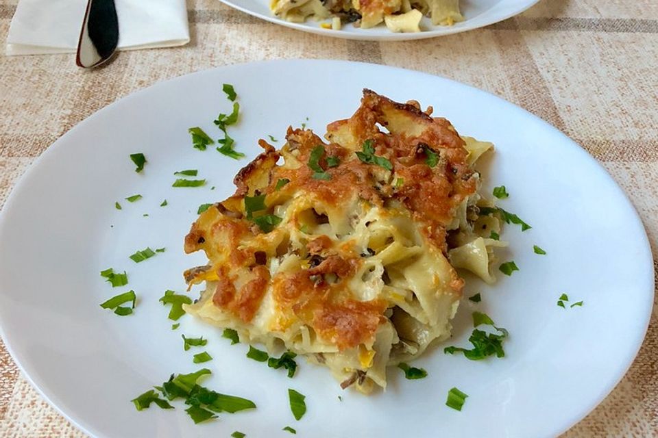 Französisches Knoblauchgratin