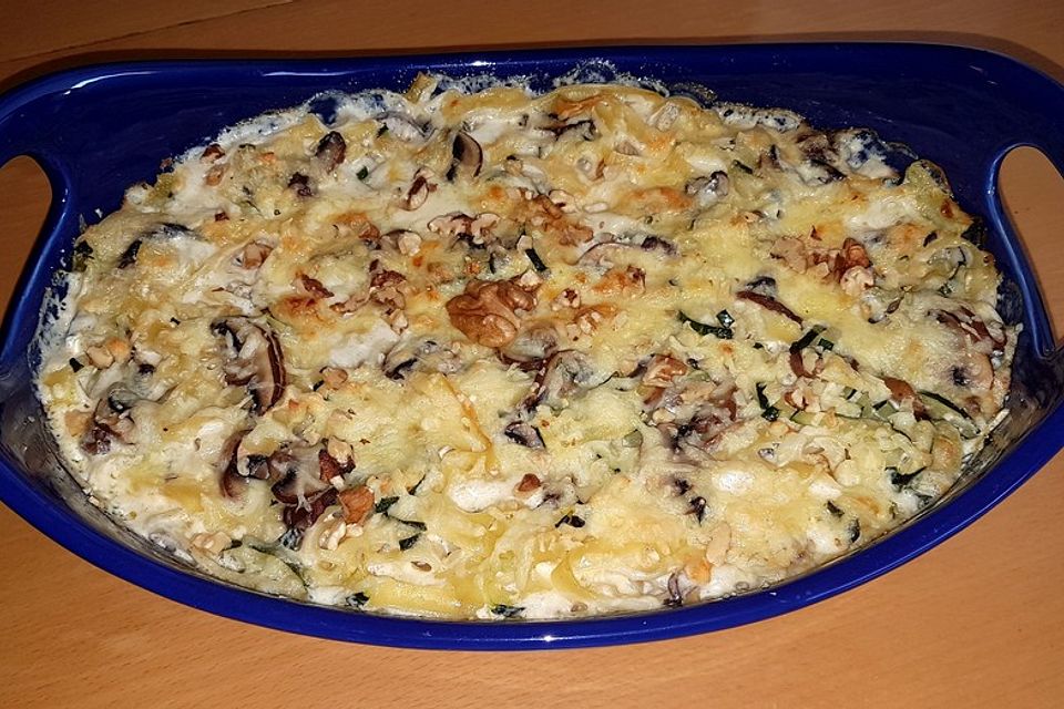 Französisches Knoblauchgratin