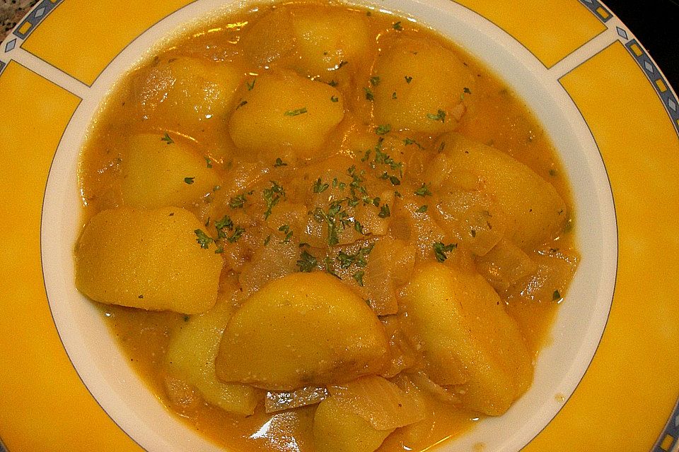 Ungarisches Kartoffelgulasch