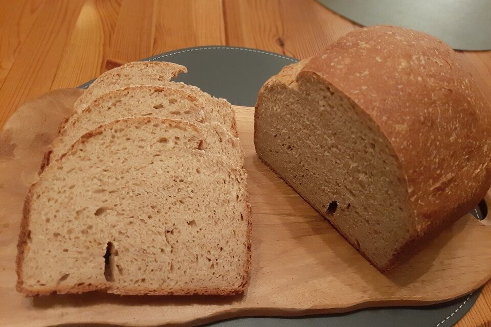 Vollkorndinkelbrot für den Brotbackautomaten