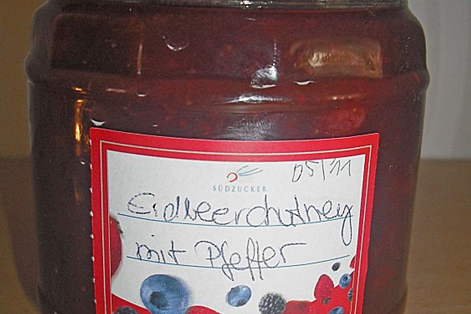 Erdbeerchutney