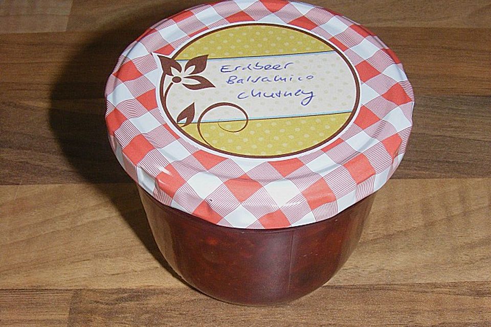 Erdbeerchutney