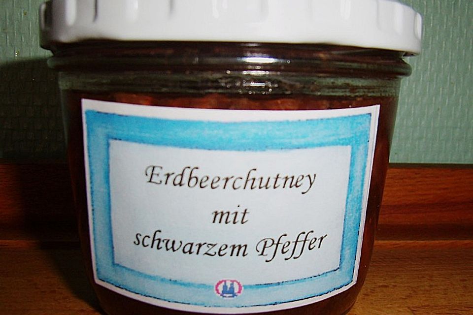 Erdbeerchutney