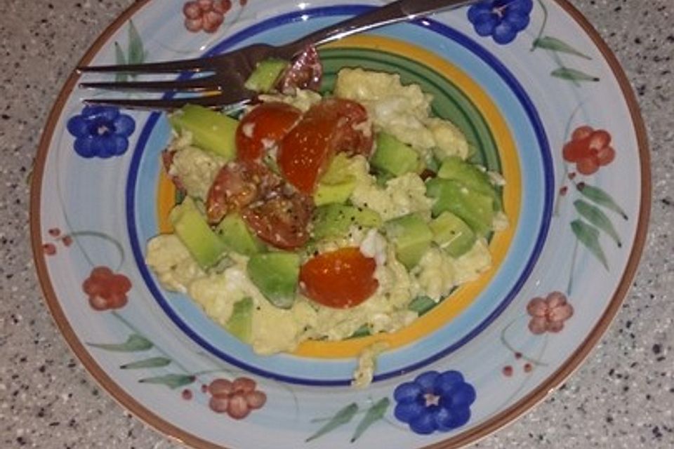 Avocado-Rührei