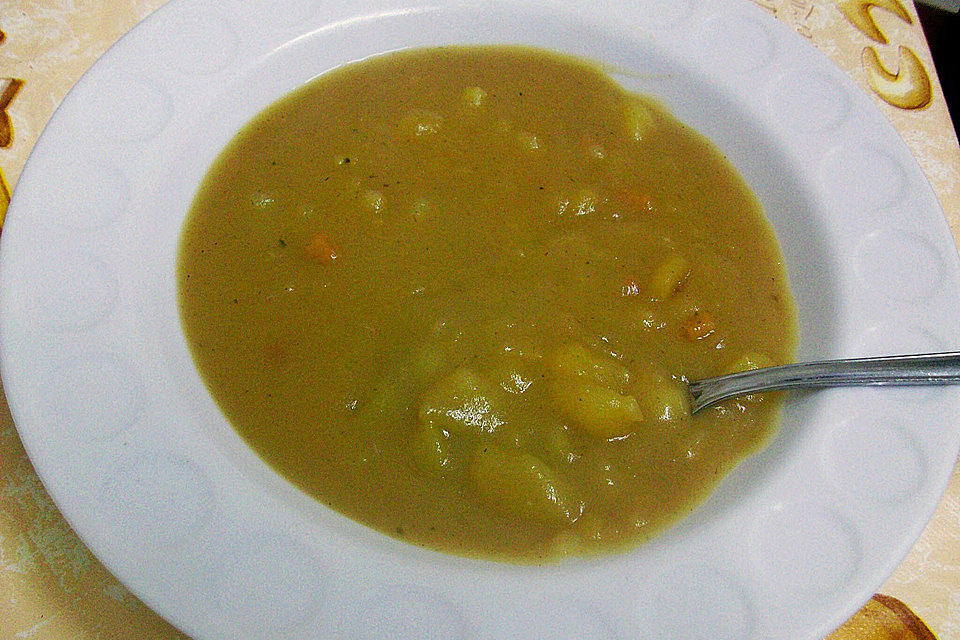 Sämige Kartoffelsuppe