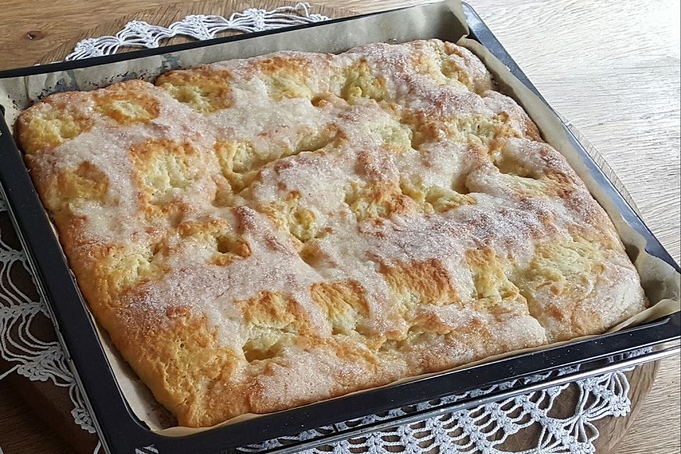 Blechkuchen - Blech-Butterkuchen