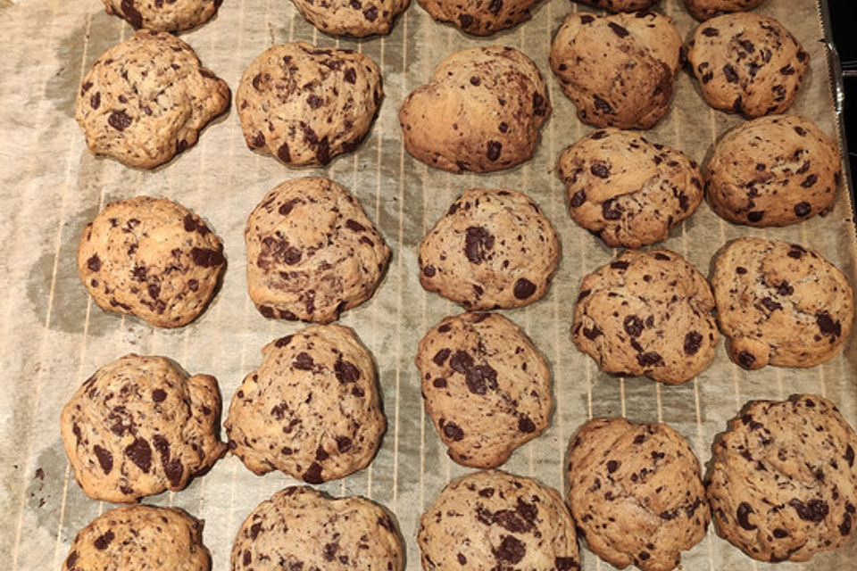 Double-Chocolate Chip Cookies