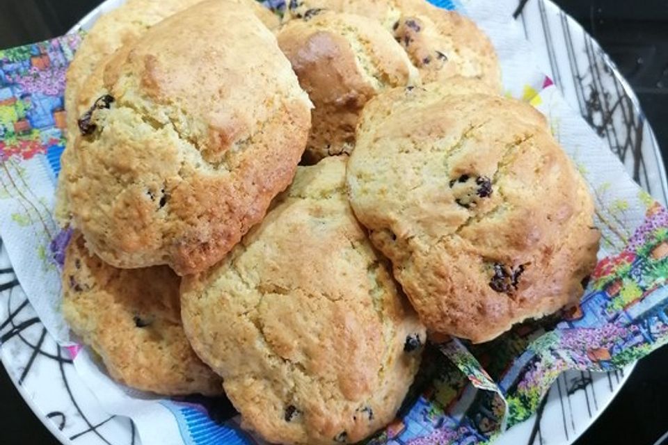 Cranberry-Orangen-Scones