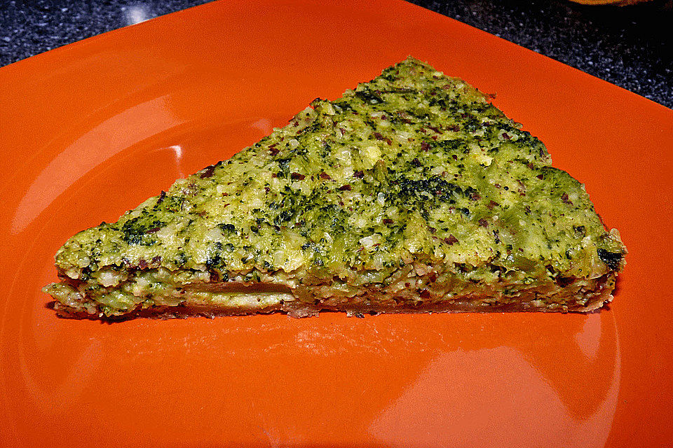 Brokkoli - Walnuss Quiche