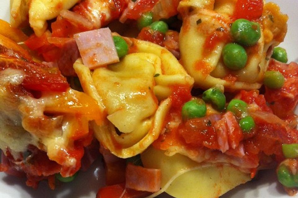 Schneller Tortellini-Auflauf