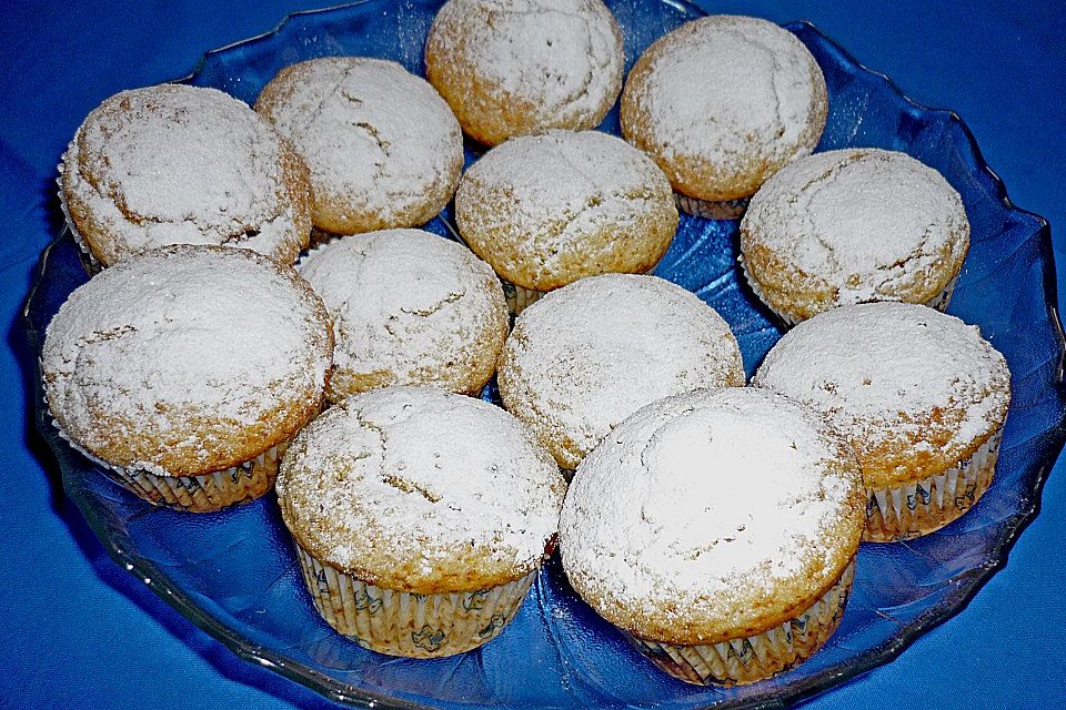 Himbeer - Marzipan - Muffins