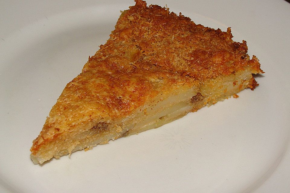 Kartoffelkuchen mit Käse