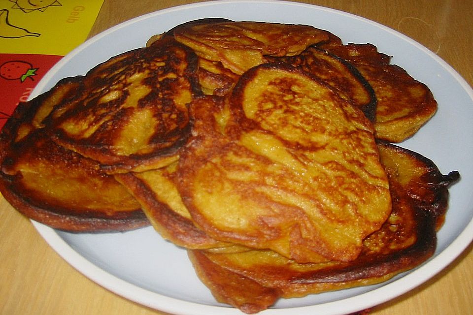 Kürbis-Pfannkuchen