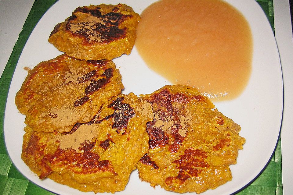 Kürbis-Pfannkuchen