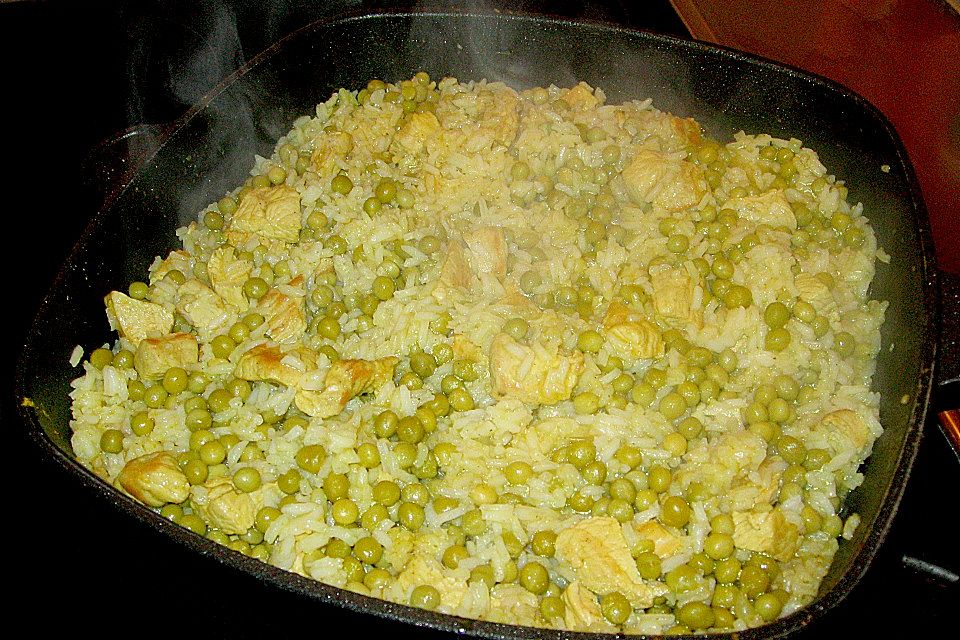 Gemüse - Puten - Curry