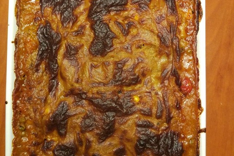 Grünkern-Gemüse-Lasagne