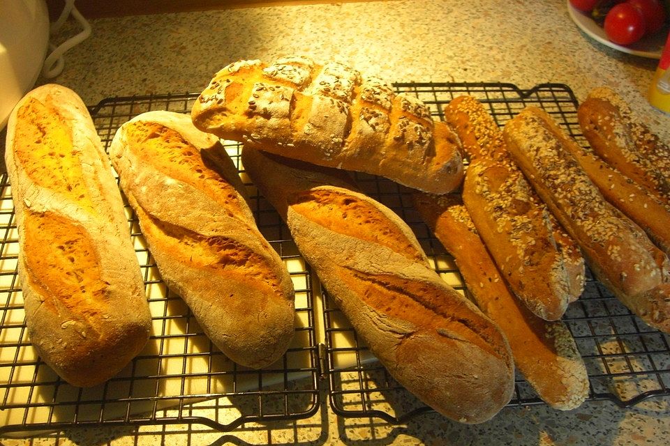 Traditionelles Roggenbrot mit Sauerteig