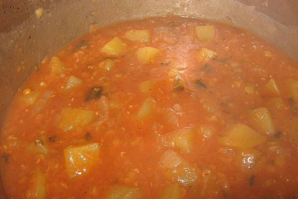 Schnelle Linsensuppe