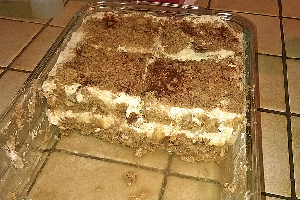 Bratapfel-Tiramisu