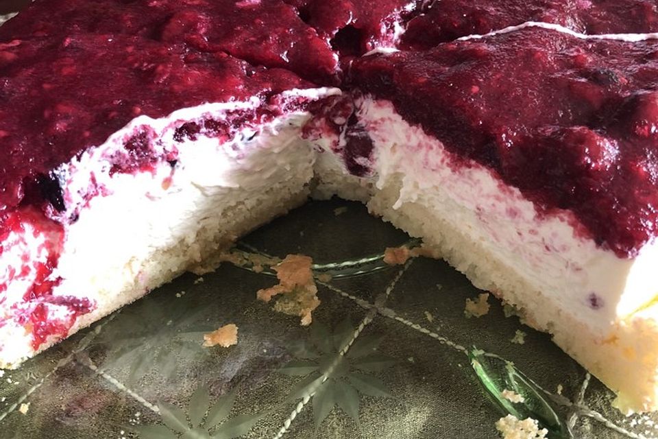 Rote - Grütze - Torte