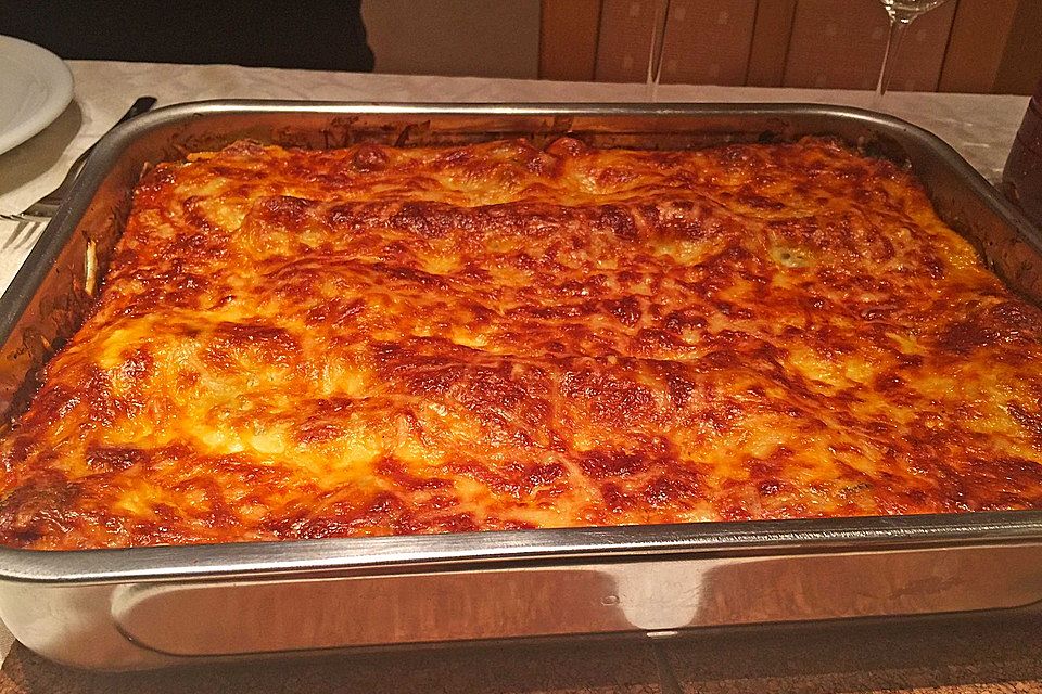 Saarländische Lasagne mit Zucchini