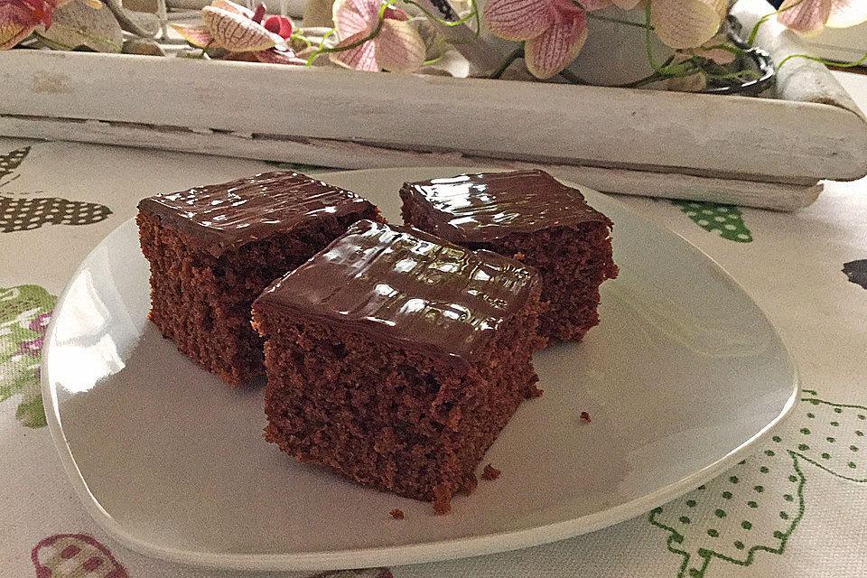 Lebkuchen vom Blech