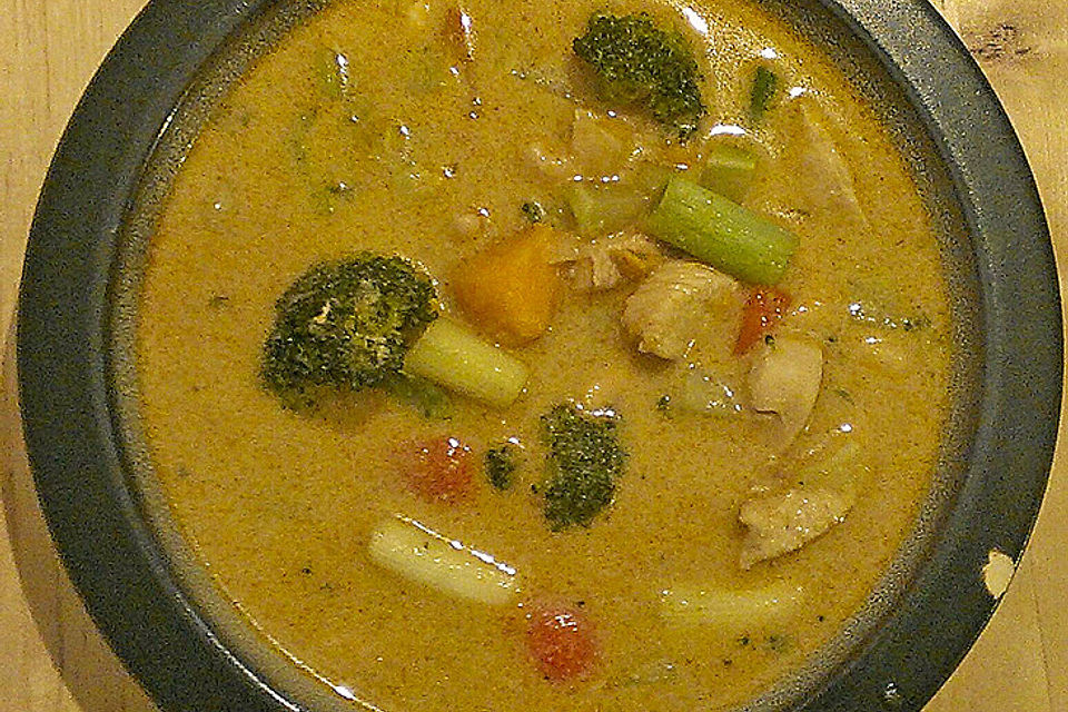 Thai-Kokossuppe