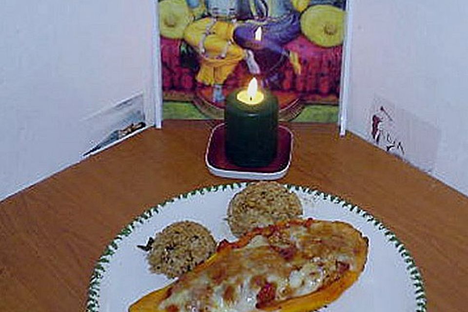 Gefüllte Papaya