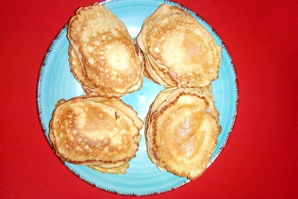 Mini-Pfannkuchen oder Pancakes