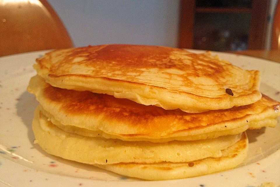 Mini-Pfannkuchen oder Pancakes