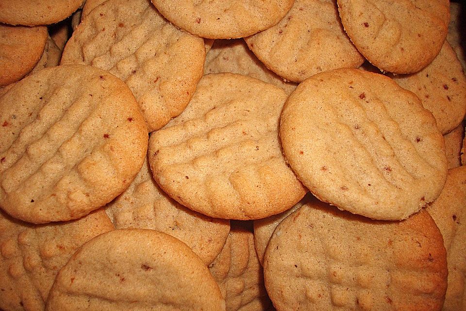 kuechlis glutenfreie köstliche Erdnussplätzchen