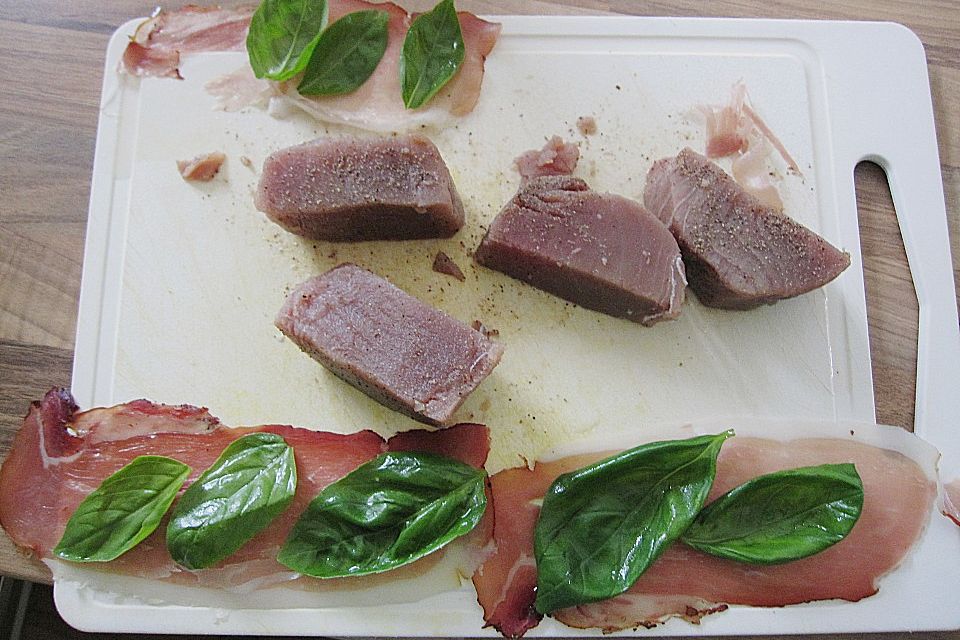 Thunfisch - Saltimbocca