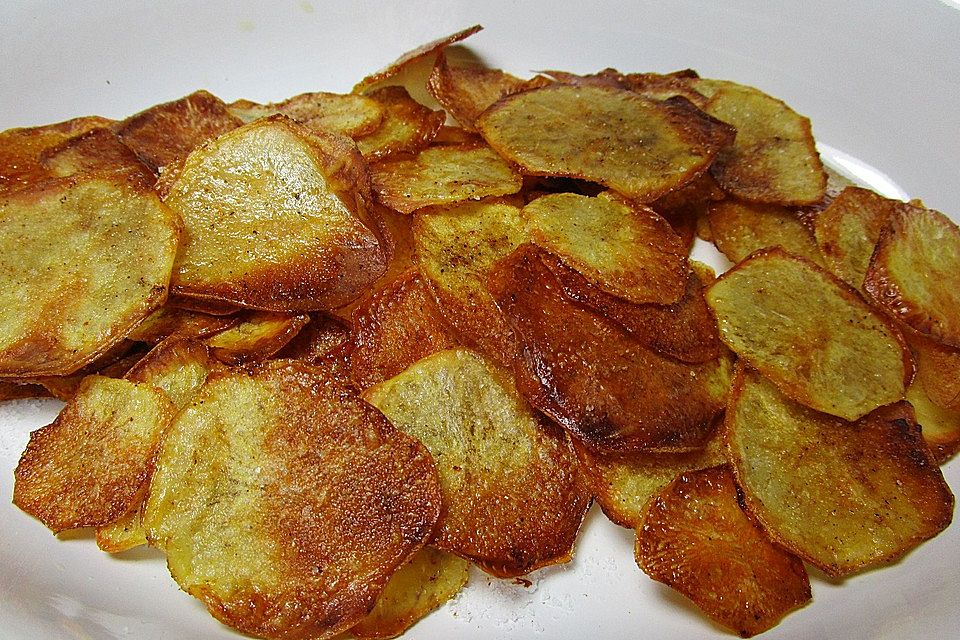 Kartoffelchips selbstgemacht