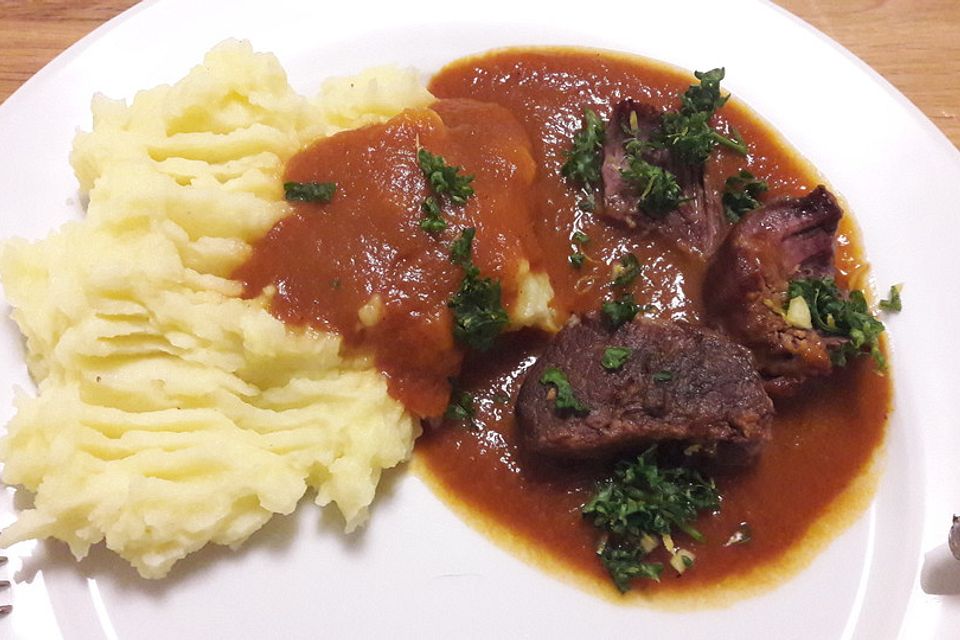 Ossobuco mit Röstgemüse