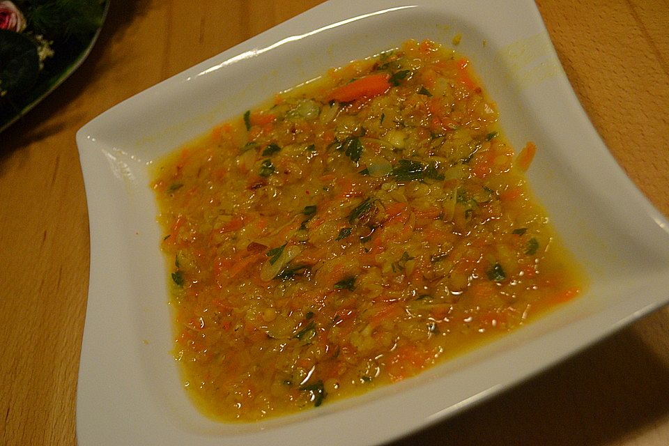 Linsen-Karottensuppe