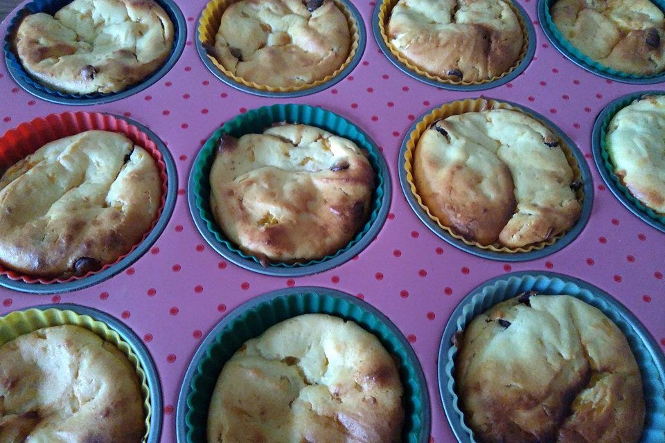 Zitronen-Mandarinen-Quark-Muffins