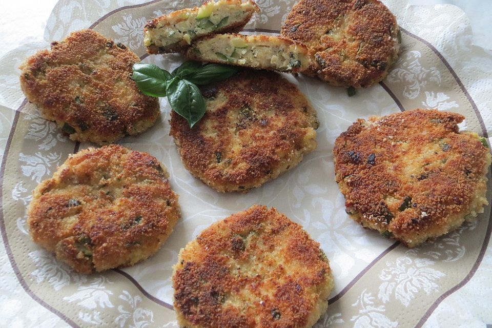 Zucchini-Ricotta-Frikadellen