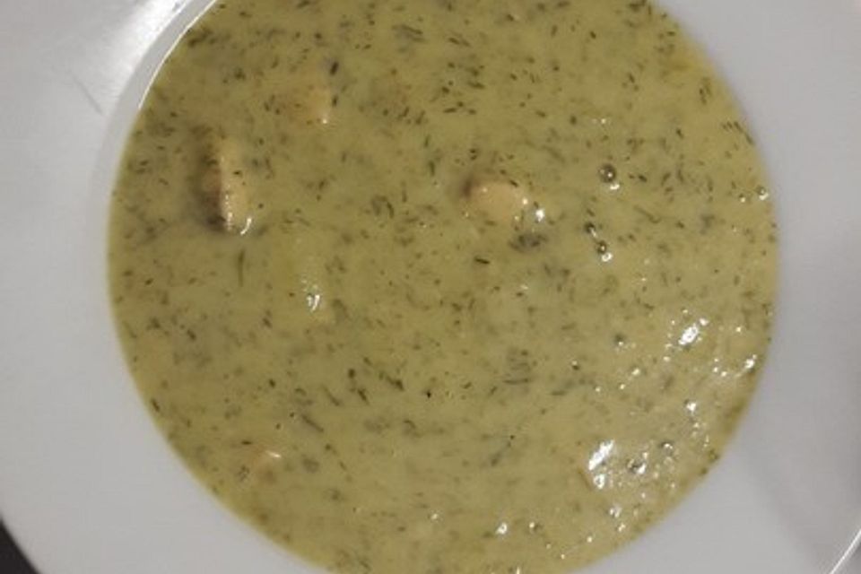 Schwedische Kartoffelsuppe mit Lachs